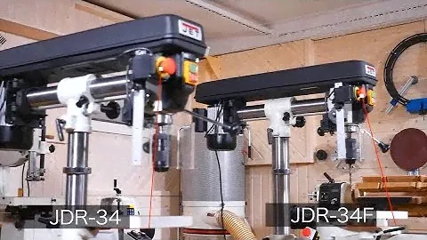 JET JDR-34F, JDR-34 Радиально-сверлильный станок по дереву обзор