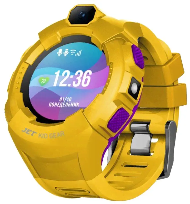 Часы Jet Kid Gear желтый/фиолетовый-2