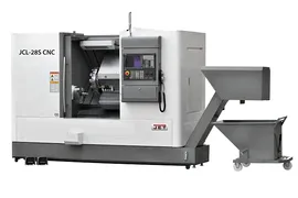 Токарный станок с ЧПУ JET JCL-28F CNC (Fanuc, гидр. патрон)