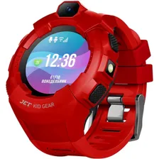 Умные детские часы Jet Kid Gear red/black