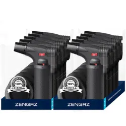 Газовая горелка Zengaz ZT-50 Torch jet Rubberized black