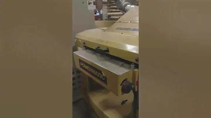 2008 Powermatic WP2510 Helical Planer