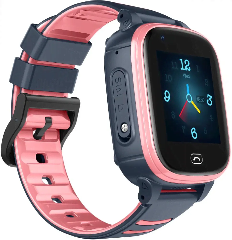 Детские умные часы Jet KID Vision 4G (розово-серый) (VISION 4G PINK+GREY)-0
